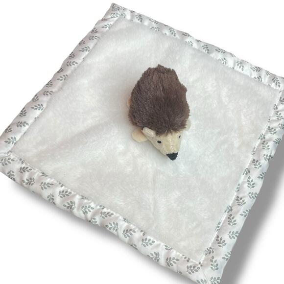 Parents Choice Lovey Hedgehog Plush Security Blanket Stuffed Animal Satin 12" - Picture 12 of 12
